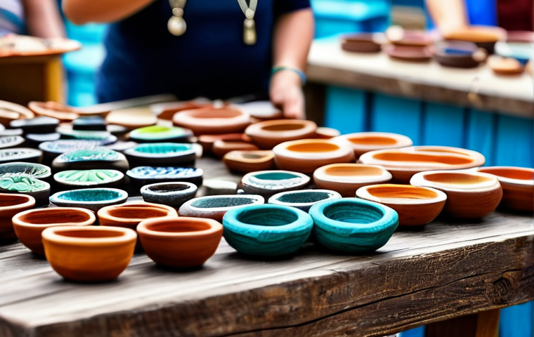 플리마켓에서 판매 가능한 취미 제품 - Handmade Clay Jewelry**
"A variety of colorful, handcrafted clay jewelry (earrings, necklaces, brac...