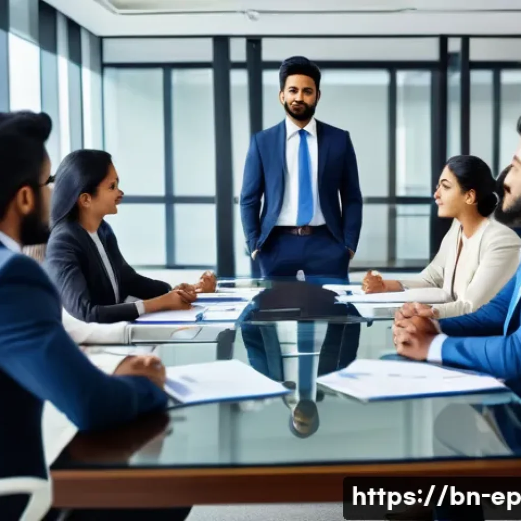 사진 판매로 수익 올리는 방법 - A vibrant, high-resolution image of a modern Bengali business meeting in a bright, well-lit office e...